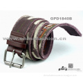 high quality canvas belt&amp;fashion belt&amp;designer belt&amp;ladies' belt&amp;fabric belt&amp;waist belt&amp;ladies' pu belt.Glory model:GPD-1840B!